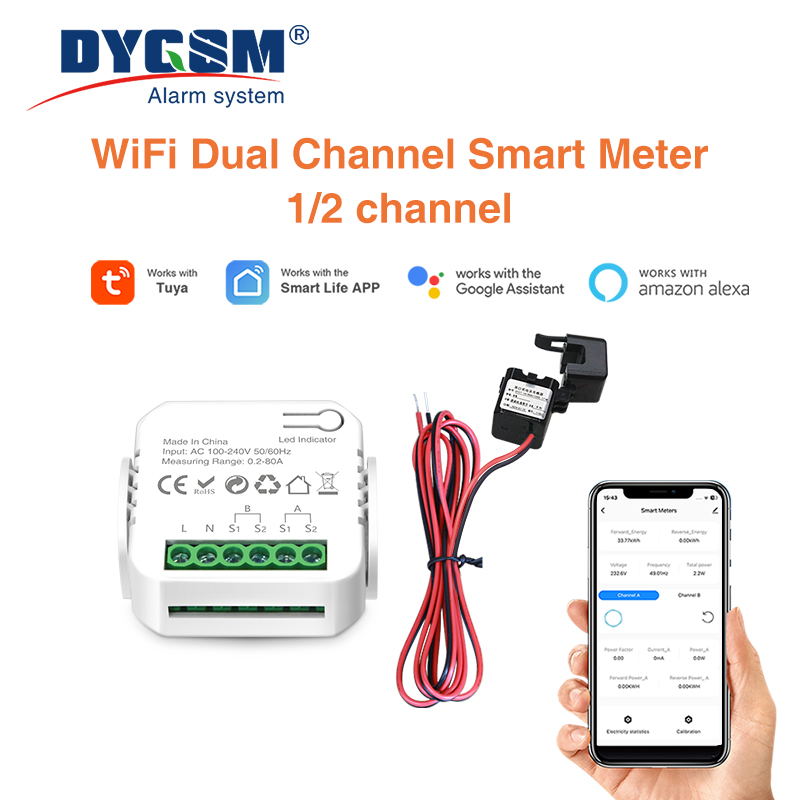 Energy Monitor Meter - Tuya inteligente wi fi medidor de