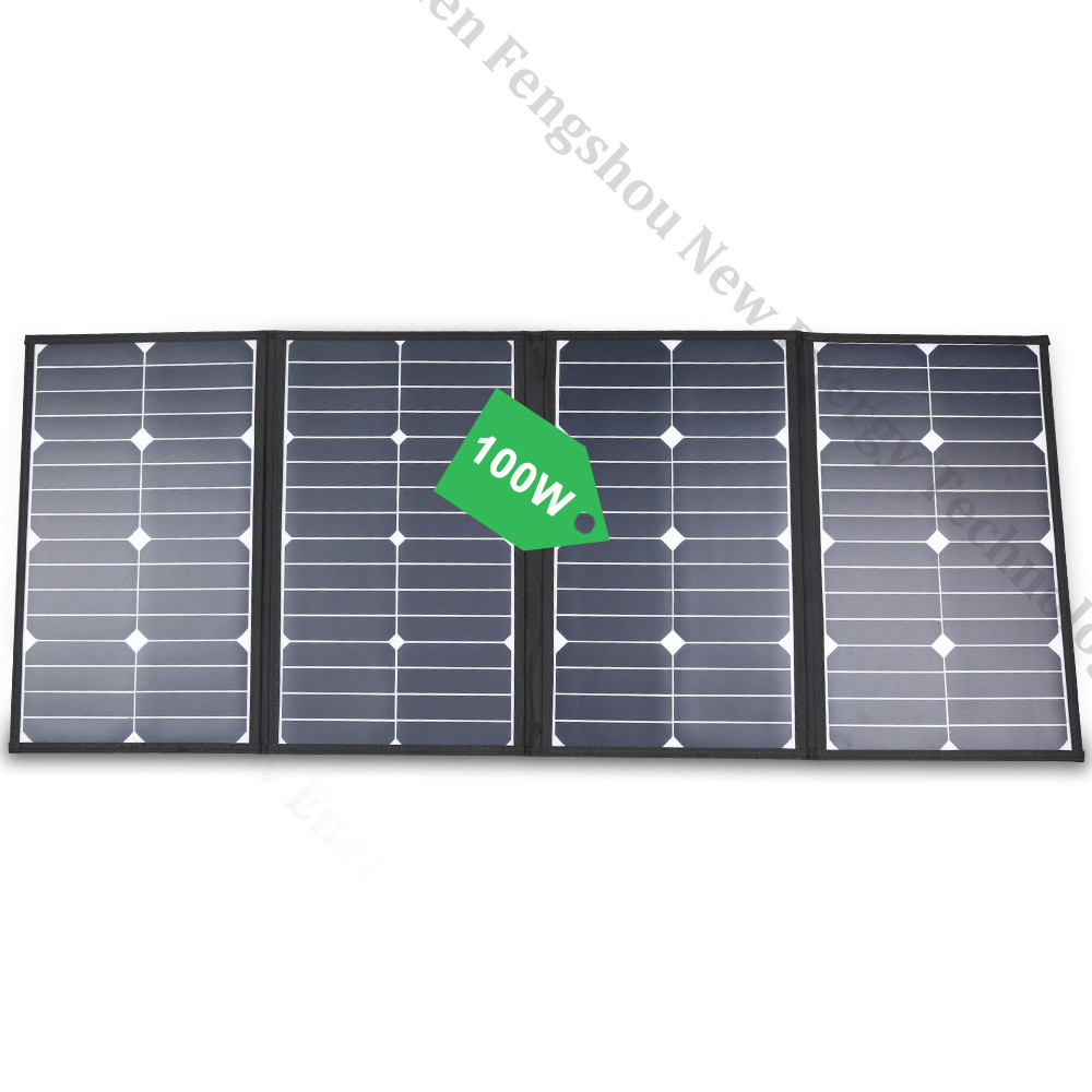 Solar Panel - Carregador portátil de painel solar dobrável
