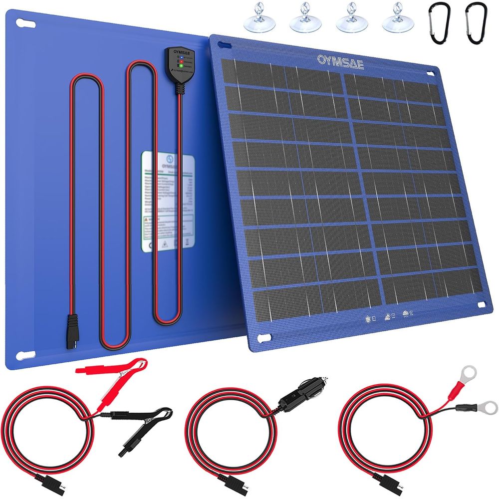 Solar Panel - Carregador Solar Portátil 30W para Bateria