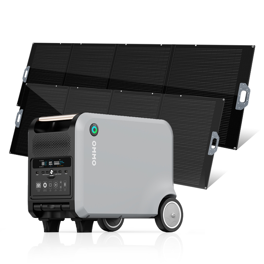 Solar Panel 200W - OMMO OM-PV200Z: Painel solar dobrável de