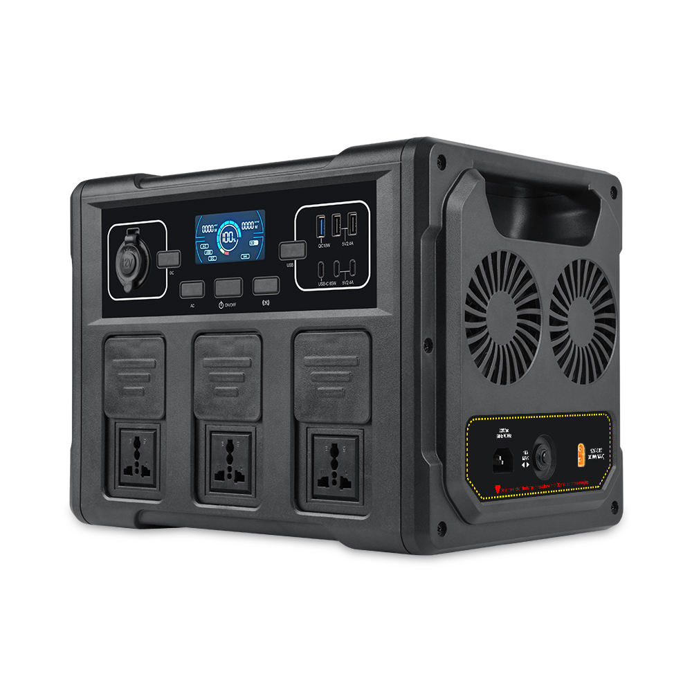 Outdoor Power Station - Gerador Solar Portátil de 1200W, Estação