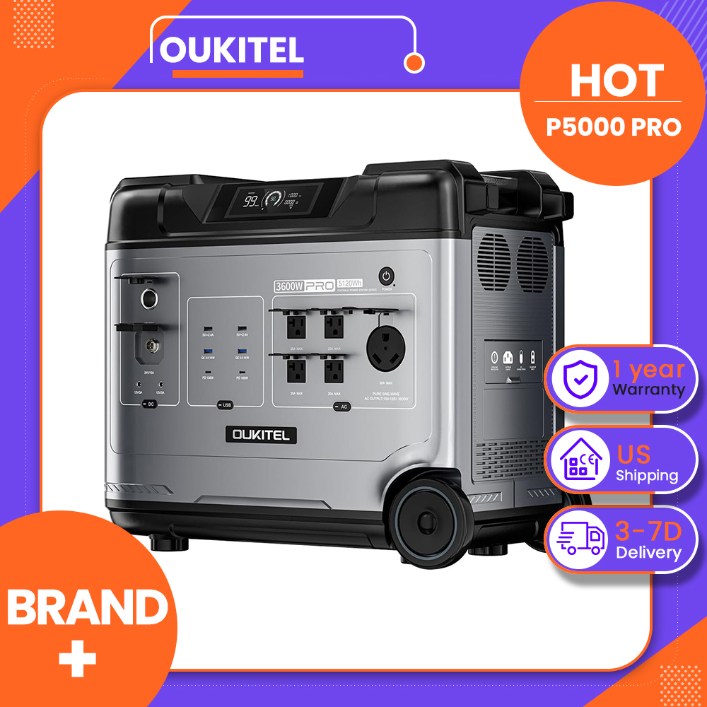 Charge Controller Solar - OUKITEL P5000 Pro Estação de Energia