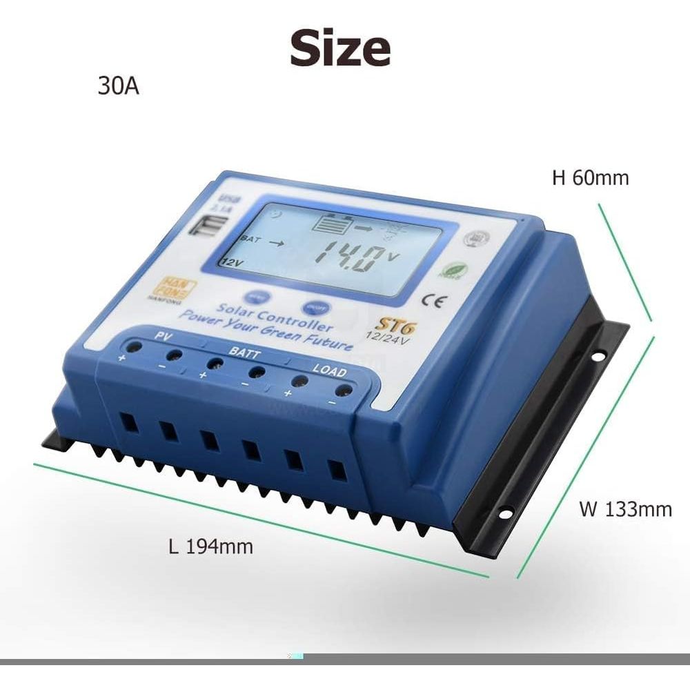 Controlador de Carga Solar 60A - Solar Panel avaliação e preço