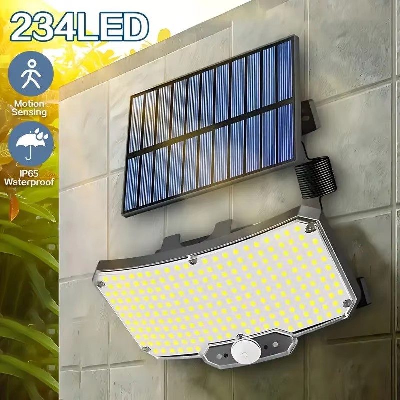 Luzes Solares Externas 234LED  - Solar Lamp avaliação e preço